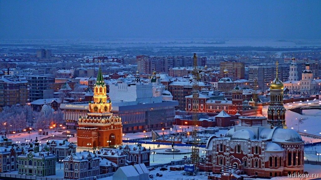 Вечерняя Йошкар-Ола
